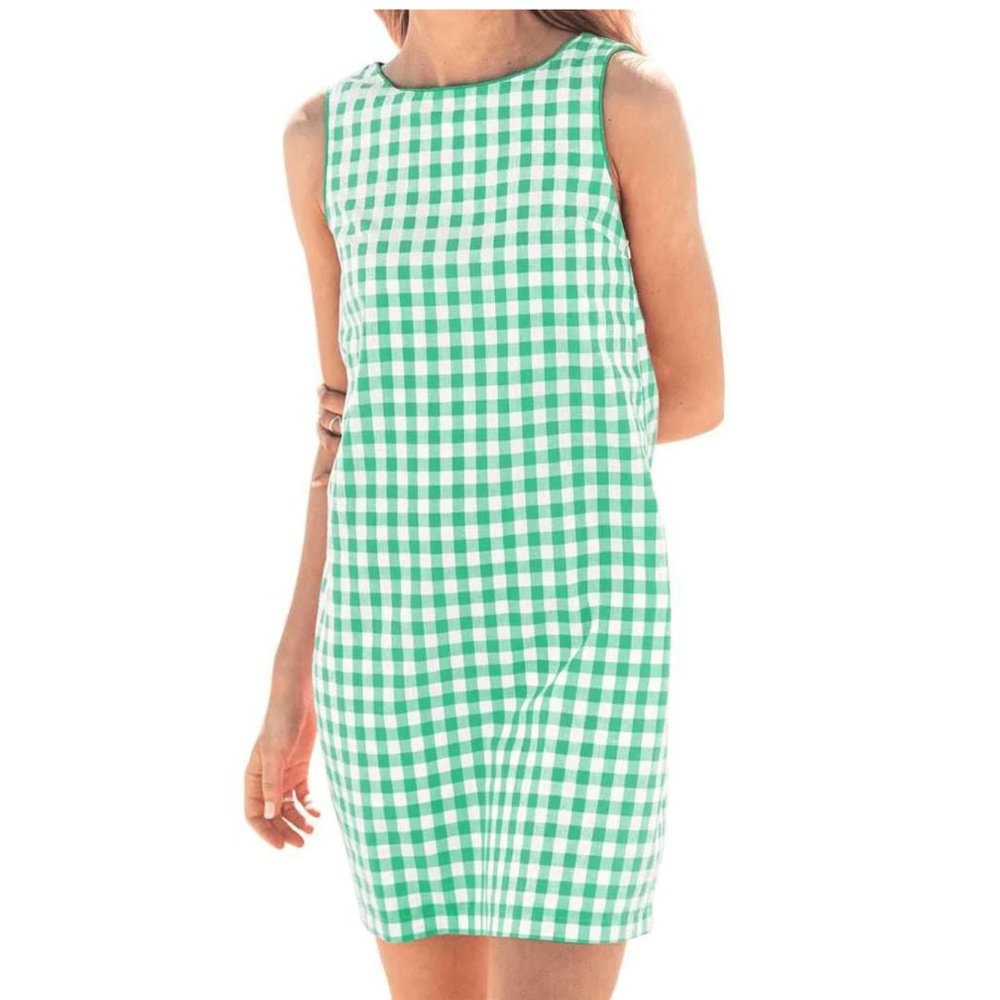 Gingham Shift Dress by Kiel James Patrick Size M
